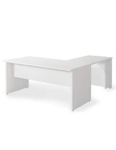 Escritorio esquinero Serie Color de Jgorbe con entrega rápida en blanco