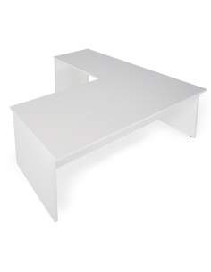 Escritorio esquinero Serie Color de Jgorbe con entrega rápida en blanco