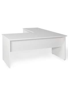 Escritorio esquinero Serie Color de Jgorbe con entrega rápida en blanco