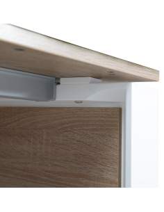 Detalle mesa escritorio en L Omega de JGorbe