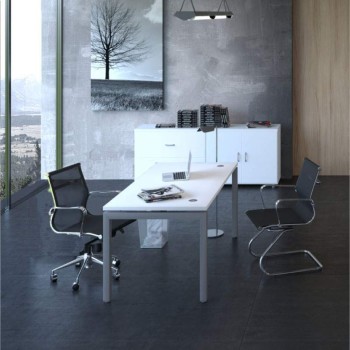 Mesa escritorio serie Euro 5000 de Euromof con entrega rápida