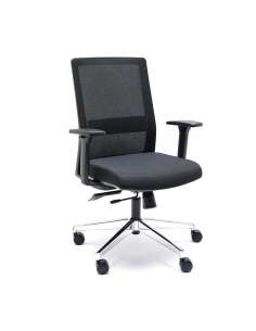 Silla ergonómica oficina XXL NIza de Euromof negra - La Oficina Online