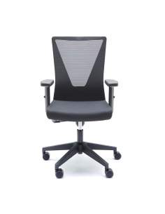 Silla de escritorio Tirana de Euromof negra - La Oficina Online