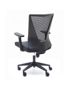 Silla de escritorio Tirana de Euromof negra - La Oficina Online