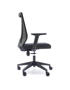 Silla de escritorio Tirana de Euromof negra - La Oficina Online