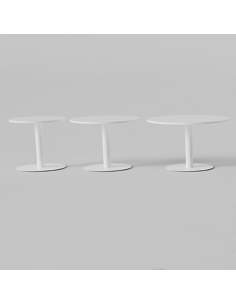 Mesas redondas de reunión para oficina