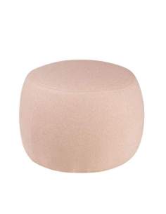 Pouf Jason color rosado tapizado