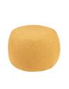 Puf color mostaza tapizado. Modelo Jason de Somcasa