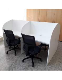 Mesa call center doble de emobok