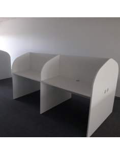 Mesa para call center doble de Emobok
