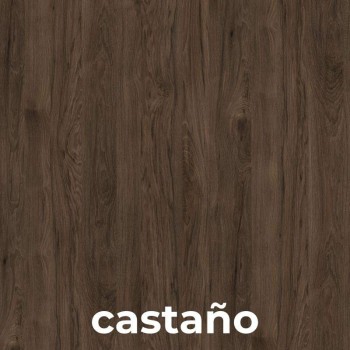 Faldón para mesa escritorio Lite de Kesta de color madera de castaño