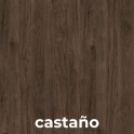 Faldón para mesa escritorio Lite de Kesta de color madera de castaño