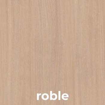 Armario de madera bajo con puertas de Kesta color madera de roble