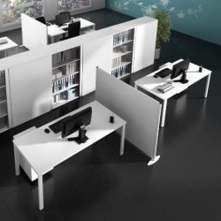 Mesas de oficina de la serie Pórtico: mesas de trabajo...
