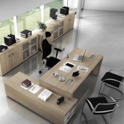 Mesas de oficina de la serie Líder: mesas de dirección...